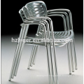 Aluminum outdoor recreation beach cafe chairs for furniture spare parts